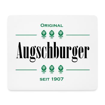 Augschburger - Orginal seit 1907 - Mousepad (Querformat) - Weiß - Vorne