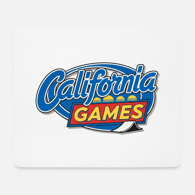 CaliGames - Mouse Pad (horizontal) - white
