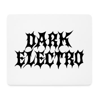Dunkler Elektro - Mousepad (Querformat) - Weiß - Vorne
