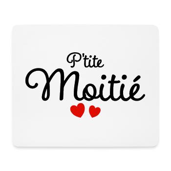 Petite Moitié Humour Surnom Affectueux Femme - Tapis de souris (format paysage) - blanc - Devant