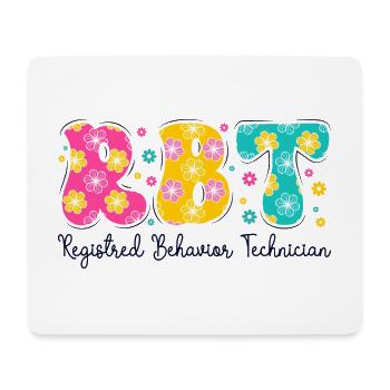 Technicienne Comportementale Certifiée - Tapis de souris (format paysage) - blanc - Devant
