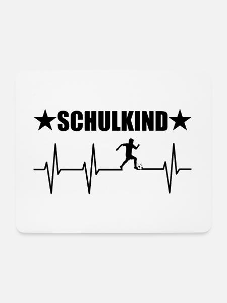 Einschulung - Mousepad (Querformat) - Weiß