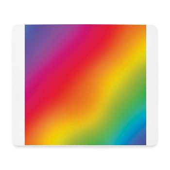 Süße Regenbogen-Druck - Regenbogen-Liebhaber-Geschenk - Mousepad (Querformat) - Weiß - Vorne