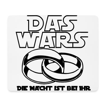 Junggesellenabschied ,JGA - das wars .(25) - Mousepad (Querformat) - Weiß - Vorne