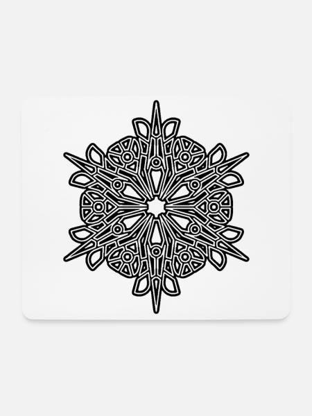 RF319BLACKUK - Mousepad (Querformat) - Weiß