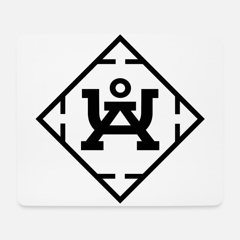UÅ - Umeå - Mouse Pad (horizontal) - white