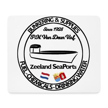 Bunkering & supplying company Zeeland Sea ports - Mouse Pad (horizontal) - white - Front