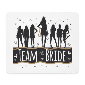 T-Shirt EVJF Junggesellinnenabschied Braut - Mousepad (Querformat) - Weiß - Vorne