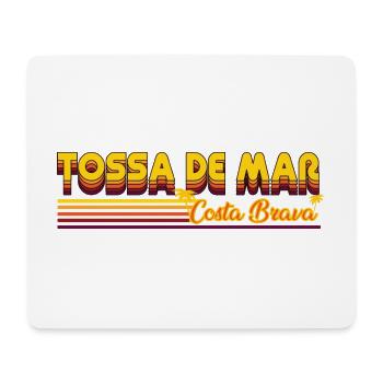 Tossa de mar commerliches Costa Brava Design - Mousepad (Querformat) - Weiß - Vorne