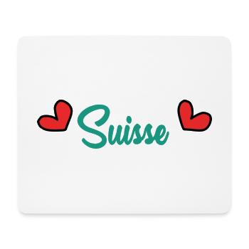 SWITZERLAND. HUMOR. COUNTRY. FLAG. GENEVA. LAUSANNE - Mouse Pad (horizontal) - white - Front