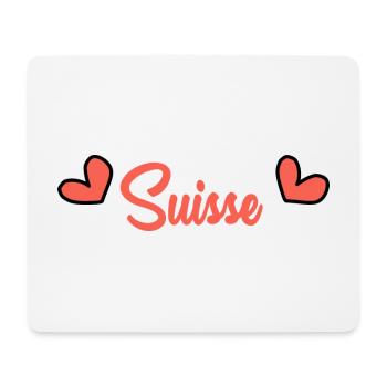 SWITZERLAND. COUNTRY. GENEVA. FLAG - Mouse Pad (horizontal) - white - Front