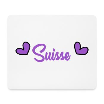 SWITZERLAND. HUMOR. COUNTRY. FLAG. GENEVA - Mouse Pad (horizontal) - white - Front