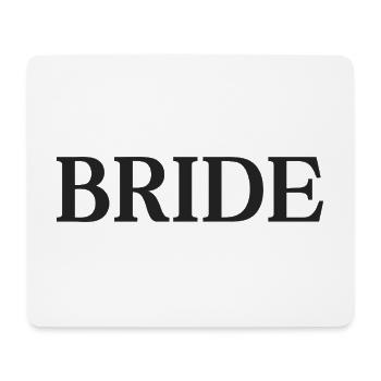 Bride   - Mouse Pad (horizontal) - white - Front