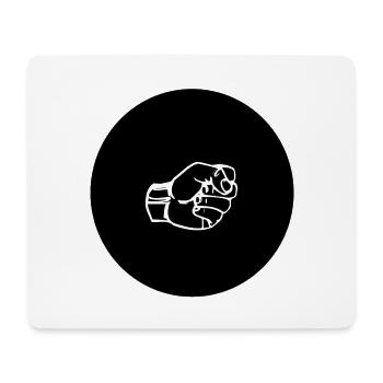 STEIN (b) - Mousepad (Querformat) - Weiß - Vorne