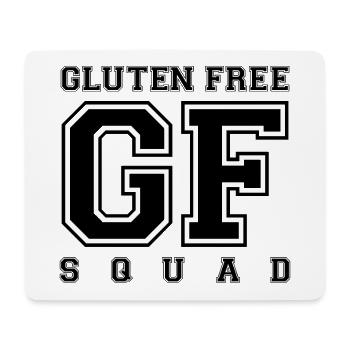 GLUTEN FREE SQUAD (b) - Tapis de souris (format paysage) - blanc - Devant