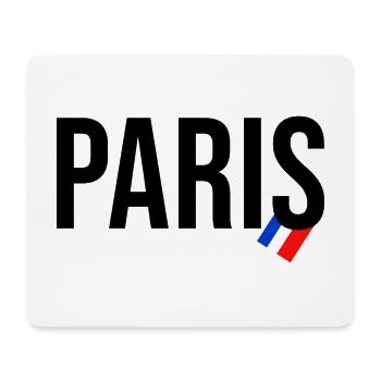 Paris France Love City Blue White Red Flag - Mouse Pad (horizontal) - white - Front