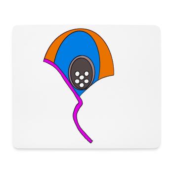 Water Polo Cap - Mouse Pad (horizontal) - white - Front