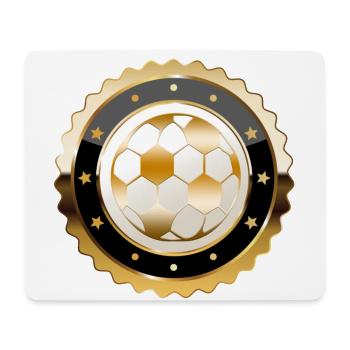 Football Sports - Tapis de souris (format paysage) - blanc - Devant