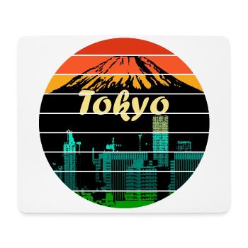 Tokio - Mousepad (Querformat) - Weiß - Vorne