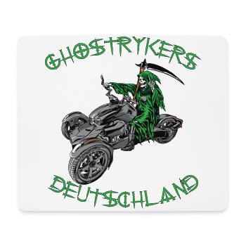 Ghostryker Allemagne Vert - Tapis de souris (format paysage) - blanc - Devant