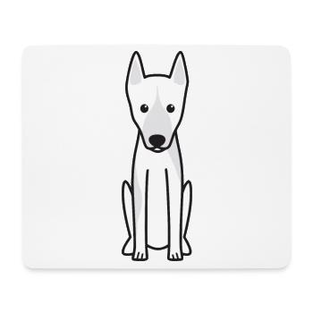 Canarien Warren Hound Dog Cartoon Kawaii Illustrat - Tapis de souris (format paysage) - blanc - Devant