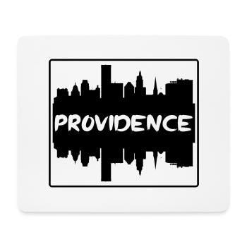 Providence Rhode Island Usa Skyline Silhouette Tra - Mousepad (Querformat) - Weiß - Vorne