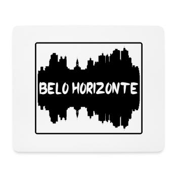 Belo Horizonte Brazil Skyline Silhouette Travel So - Mouse Pad (horizontal) - white - Front