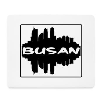 Busan Südkorea Skyline Silhouette Travel Souven - Mousepad (Querformat) - Weiß - Vorne