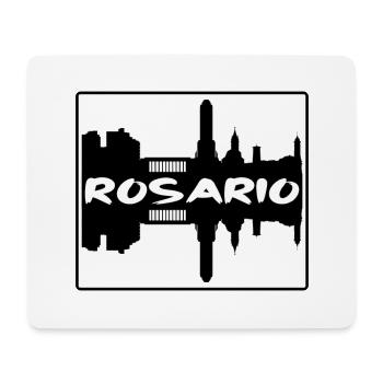 Rosario Argentina Skyline Silhouette Travel Souven - Mousepad (Querformat) - Weiß - Vorne