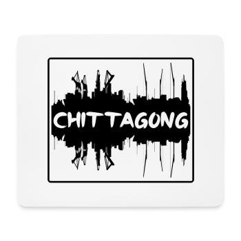 Chittagong Bangladesch Skyline Silhouette Reisen So - Mousepad (Querformat) - Weiß - Vorne