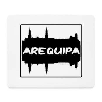Arequipa Peru Skyline Silhouette Travel Souvenir - Mouse Pad (horizontal) - white - Front