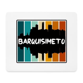 Barquisimeto Venezuela Skyline Silhouette Voyage S - Tapis de souris (format paysage) - blanc - Devant