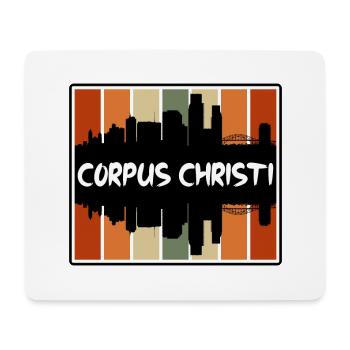 Corpus Christi Texas Usa Skyline Silhouette Travel - Mousepad (Querformat) - Weiß - Vorne