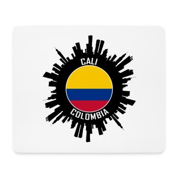 Cali Skyline Kolumbien Flagge Reise Souvenir - Mousepad (Querformat) - Weiß - Vorne