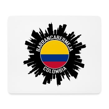 Barrancabermeja Skyline Kolumbien Flagge Reiseziel - Mousepad (Querformat) - Weiß - Vorne