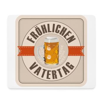 Froehlichen Vatertag - Mousepad (Querformat) - Weiß - Vorne