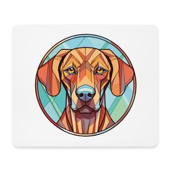 Rhodesian Ridgeback Dog Colorful Watercolor Pet - Mouse Pad (horizontal) - white - Front