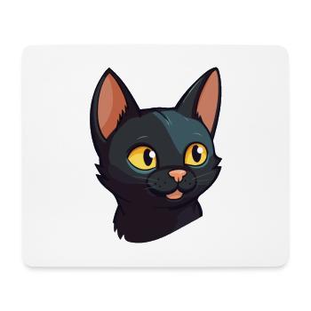 Bombay Katze Cartoon Aquarell Illustration - Mousepad (Querformat) - Weiß - Vorne