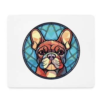 Deutsche Pinscher Hunderasse Aquarell Illustration - Mousepad (Querformat) - Weiß - Vorne