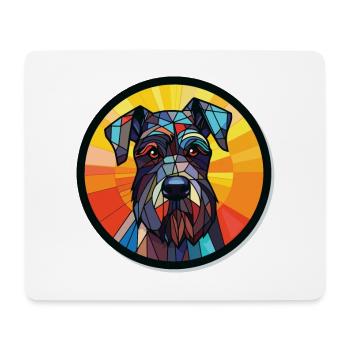 Deutsch Kurzhaar Vorstehhund Rasse Aquarell - Mousepad (Querformat) - Weiß - Vorne