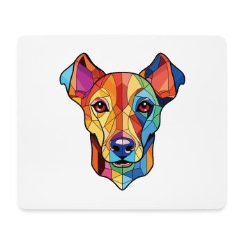 Drever Dog Breed Bunte Aquarell-Illustration - Mousepad (Querformat) - Weiß - Vorne