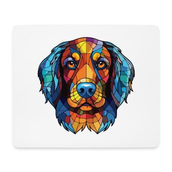 Kyi Leo Hunderasse Bunte Aquarell-Illustration - Mousepad (Querformat) - Weiß - Vorne