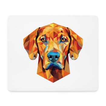 Rhodesian Ridgeback Dog Breed Colorful Watercolor - Mouse Pad (horizontal) - white - Front