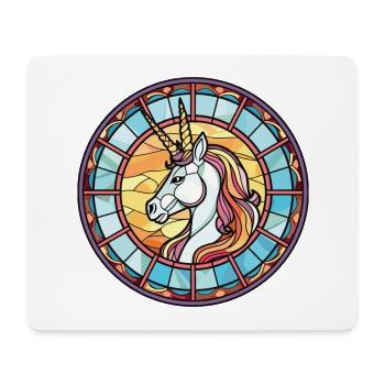 Unicorn Colorful Watercolor Animal Illustration - Mouse Pad (horizontal) - white - Front