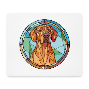 Rhodesian Ridgeback Dog Colorful Watercolor Pet - Mouse Pad (horizontal) - white - Front