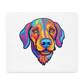 Cimarron Uruguayo Dog Breed Cartoon Kawaii Illustr - Mouse Pad (horizontal) - white - Front