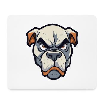 Córdoba Kampfhund Rasse Cartoon Kawaii Illustra - Mousepad (Querformat) - Weiß - Vorne