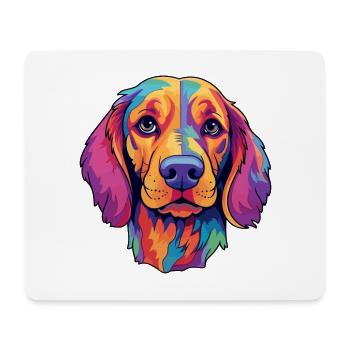 Schweizer Laufhund Hunderasse Cartoon Kawaii Illustrati - Mousepad (Querformat) - Weiß - Vorne