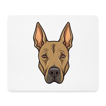 Thai Ridgeback Chien Race Cartoon Kawaii Illustrati - Tapis de souris (format paysage) - blanc - Devant