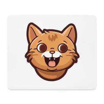 Havanna Braune Katze Karikatur Aquarell Illustration - Mousepad (Querformat) - Weiß - Vorne